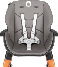 Стільчик для годування 4 в 1 Lionelo Mona BLACK ONYX